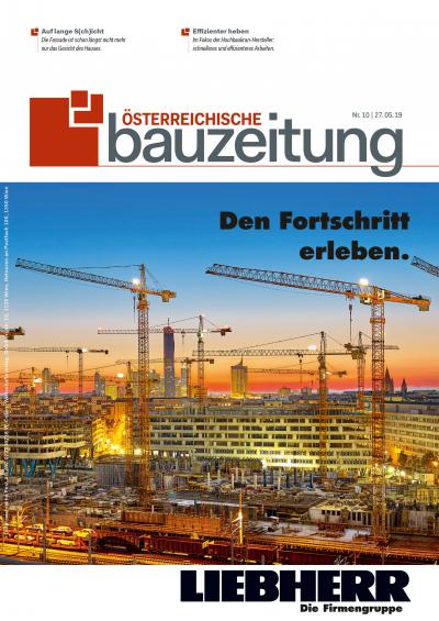 Magazincover Österreichische Bauzeitung