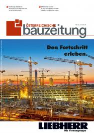 Magazincover Österreichische Bauzeitung